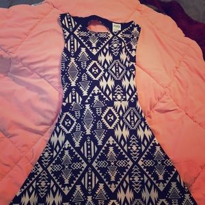 tribal print dress